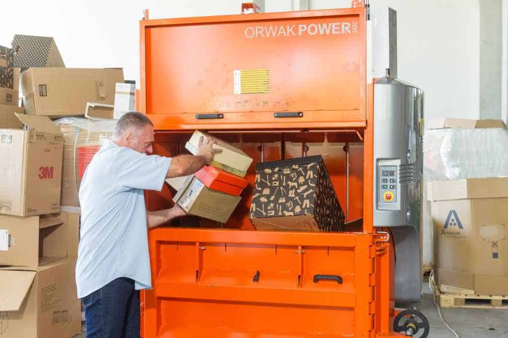 ORWAK POWER 3420 bálázógép, hulladéktömörítő